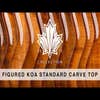 Suhr 2015 Collection Standard Carve-Top (1of10, #27151) Natural Burst - Pre-Owned