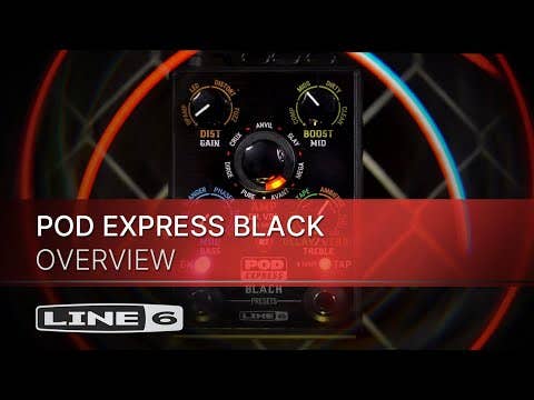 Line 6 POD Express BLACK Hi-Gain Multi-Effects Pedal
