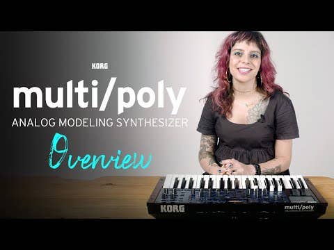 Korg Multi/Poly 37-Note Digital Synthesizer