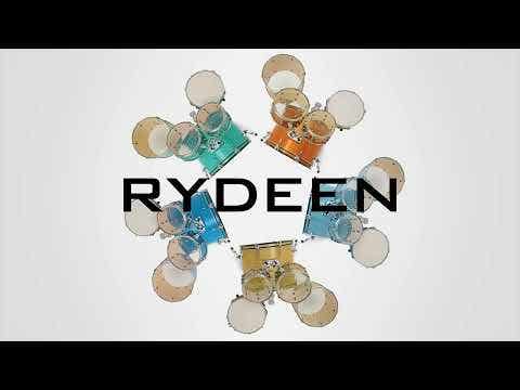 Yamaha Rydeen 5pc Fusion Drum Kit - Hot Red w/FREE DS550 STOOL!