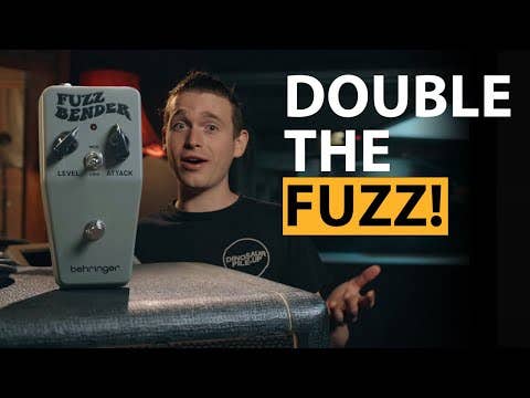 Behringer FUZZ BENDER Vintage Style Fuzz Pedal