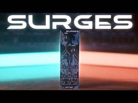 Behringer SURGES Liquid Multimode Filter Eurorack Module