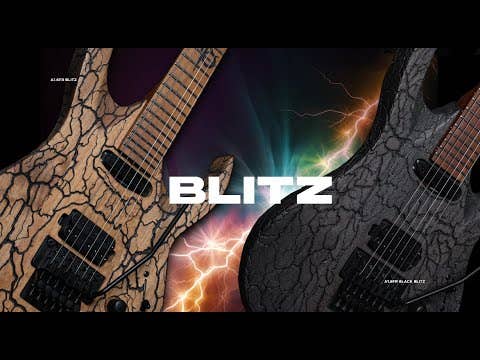 Solar Chop Shop AB1.6FR BLITZ Electric Guitar - Custom Finish