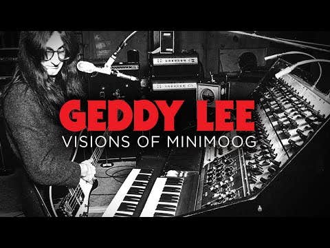 Moog Geddy Lee MiniMoog Model D Analog Synth (Limited)