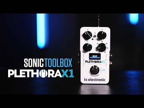 TC Electronic PLETHORA X1 TonePrint Multi-Effect Pedal