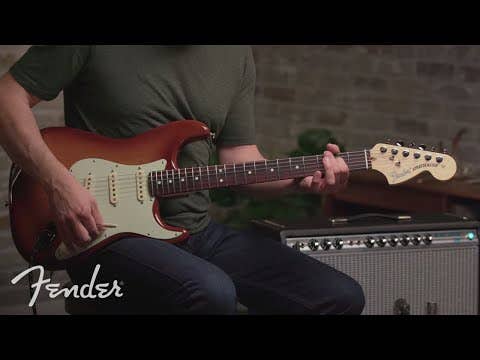 Fender American Performer Stratocaster w/Deluxe Gigbag - Rosewood Fingerboard - Honey Burst