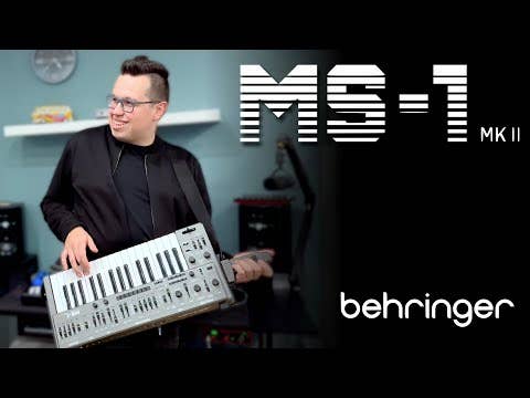 Behringer MS-1 MKII-GY Analog Synth