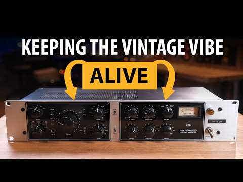 Behringer 676 Classic Vacuum Tube Preamplifier