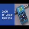 Zoom MS-70CDR+ Chorus/Delay/Reverb Pedal