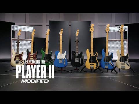 Fender Player II Modified Stratocaster - Maple Fingerboard - 3 Tone Sunburst