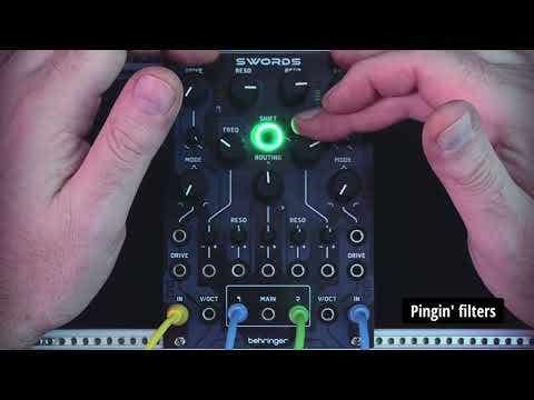 Behringer SWORDS Dual Analog Multi-Mode Filter for Eurorack