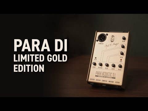 LR Baggs PARA-DI Acoustic Guitar Preamp Limited 50th Anniversary Edition
