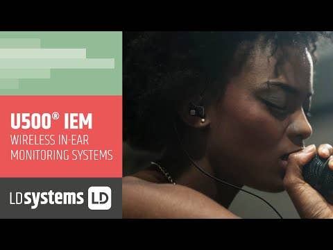 LD Systems U506 In-Ear Monitoring System 655-679 Mhz