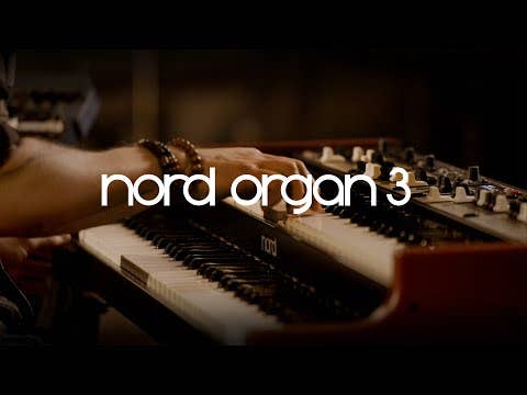 Nord Organ 3 - Dual 61-Key Waterfall, Rotary Sim + USB/MIDI