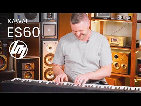 Kawai ES60 Portable Digital Piano Bundle (includes Stand) - Black