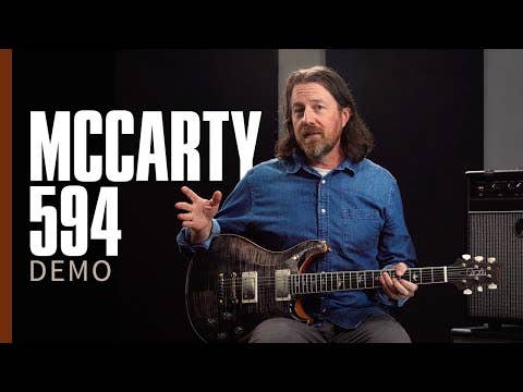 Paul Reed Smith (PRS) McCarty 594 - Black Gold Burst - 10 Top