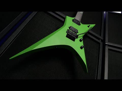 Solar X2.6FRGN+ Electric Guitar - Green Neon Matte