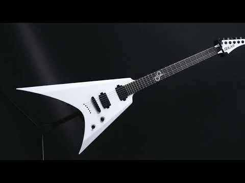 Solar VAR2.6W Electric Guitar - White Matte