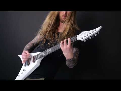 Solar V1.6T Vinter Electric Guitar - Pearl White Matte