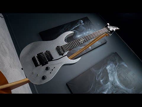Solar SBR1.6FRSP Sustainiac+ Electric Guitar - Silver Sparkle Gloss