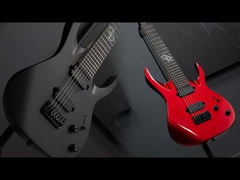 Solar AB2.7CAR MKII 7-String Electric Guitar – Candy Apple Red Metallic Gloss