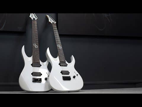 Solar AB2.6WPM Electric Guitar - White Pearl Metallic Gloss