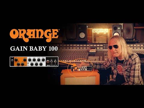 Orange Gain Baby 100 Guitar Amplifier