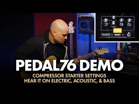 Warm Audio Pedal76 Compressor / Limiter Pedal