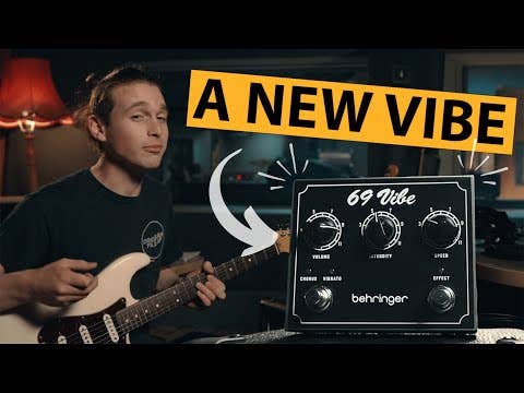 Behringer 69 VIBE Uni-Vibe Chorus / Vibrato Pedal