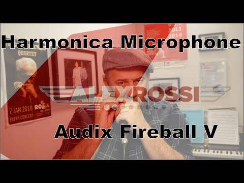 Audix ADX-FIREBALLV Dynamic Mic w/ Volume Knob Harmonica/Beatbox