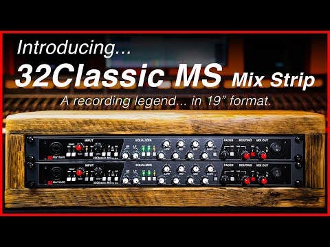 Solid State Logic (SSL) Harrison 32Classic MS Mix Strip