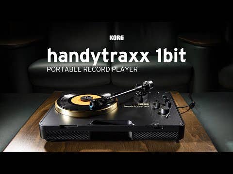 Korg handytraxx 1bit Portable Turntable
