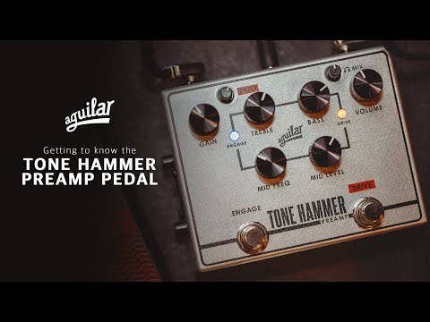 Aguilar Tone Hammer v2 Preamp / DI Pedal