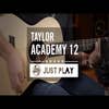Taylor Academy 12E-LH Acoustic Electric Guitar w/Bag - Left Handed