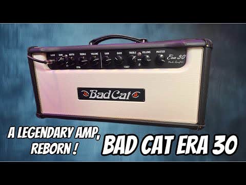 Bad Cat ERA 30 Guitar Amp Head - Cream / Gold Piping