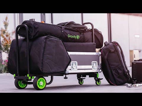 Gravity CARTM01B Multifunctional Gear Cart / Trolley - Medium