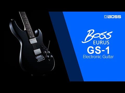 Boss Eurus GS-1 Custom Synth Guitar - Black