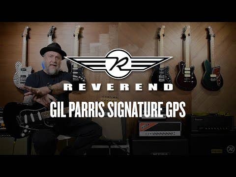 Reverend Gil Parris Signature GPS Electric Guitar - Midnight Black MN