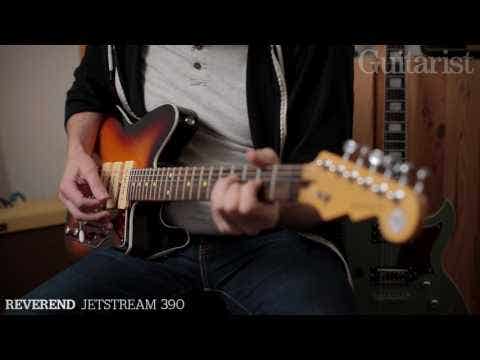 Reverend Jetstream 390 Electric Guitar - Chronic Blue