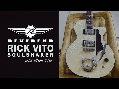 Reverend Soulshaker Rick Vito Signature Guitar - Orchid Pink