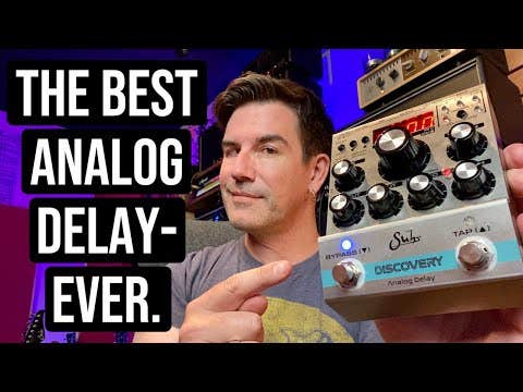 Suhr Discovery Analog Delay Pedal