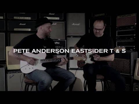 Reverend Pete Anderson Eastsider T Electric Guitar - Satin Deep Sea Blue