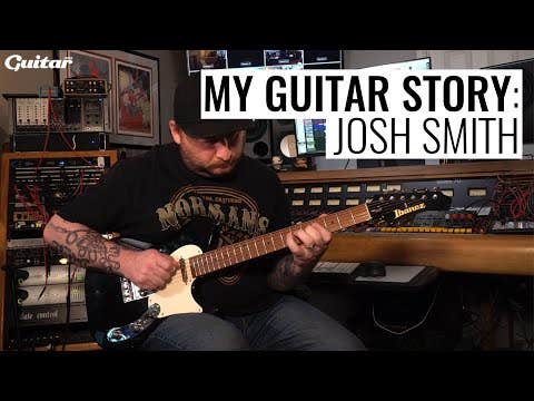Ibanez Josh Smith FLATV1 Signature Guitar w/Case - Black