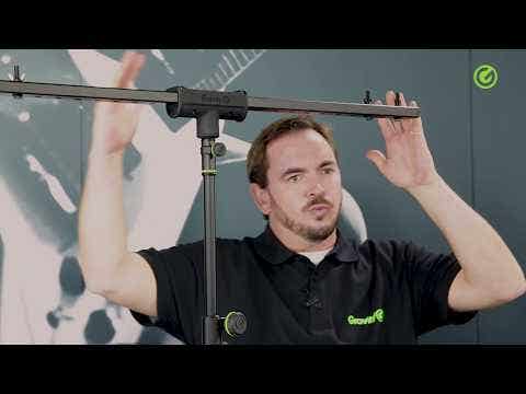 Gravity LSTBTV17 Lighting Stand w/T-Bar - Small