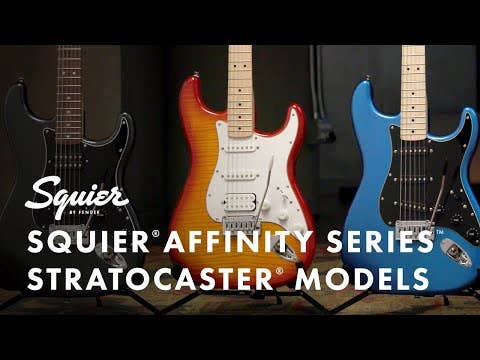 Squier Affinity Series Stratocaster - White Pickguard / Olympic White