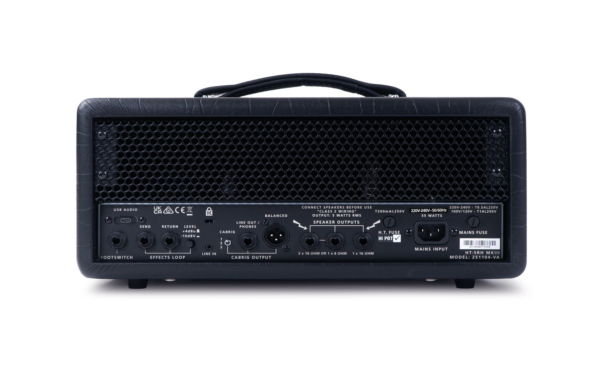 Blackstar HT-5RH MKIII - 5W Valve Head w/Reverb