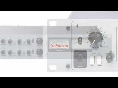 Sebatron VMPQuadPlus 4-ch Valve Microphone Preamp