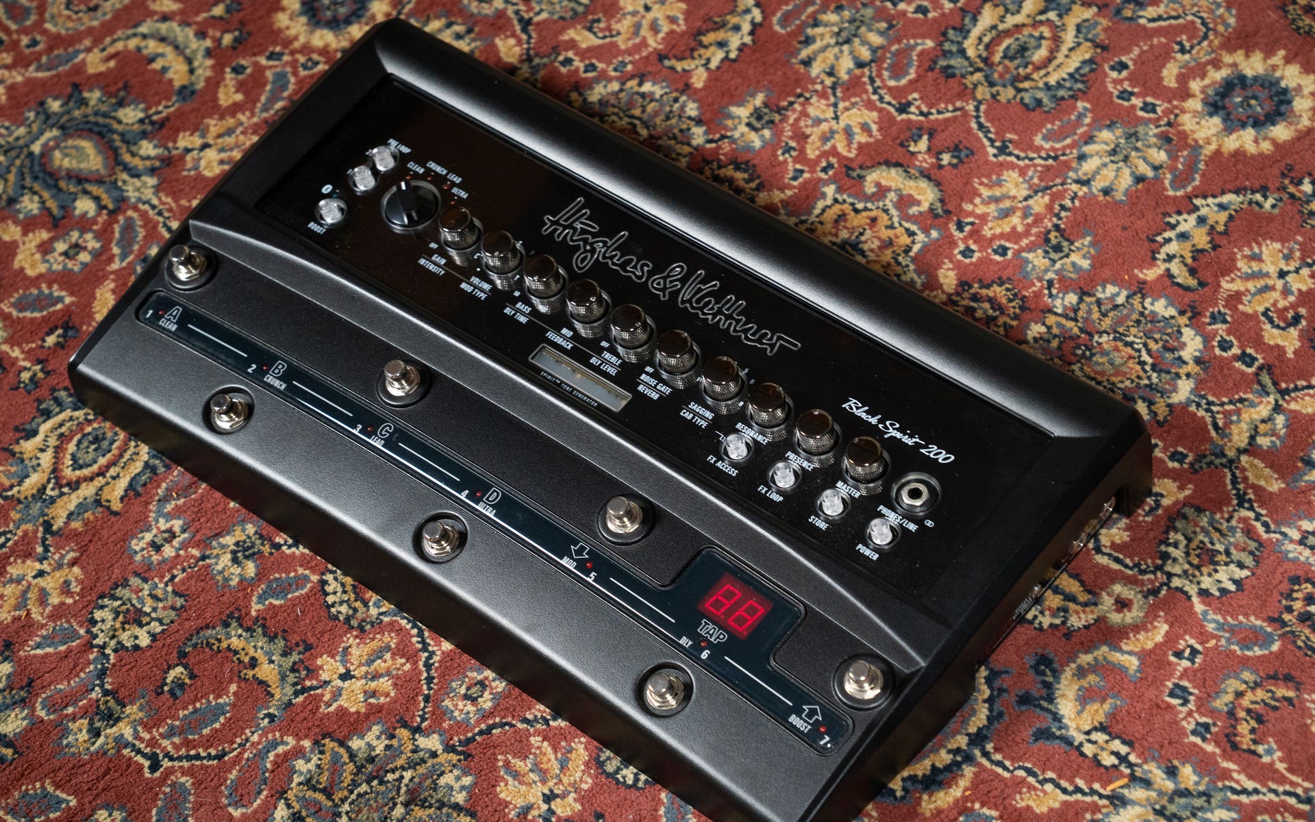Hughes & Kettner Black Spirit 200 Floor Effects/Amplifier Unit - Pre-Owned