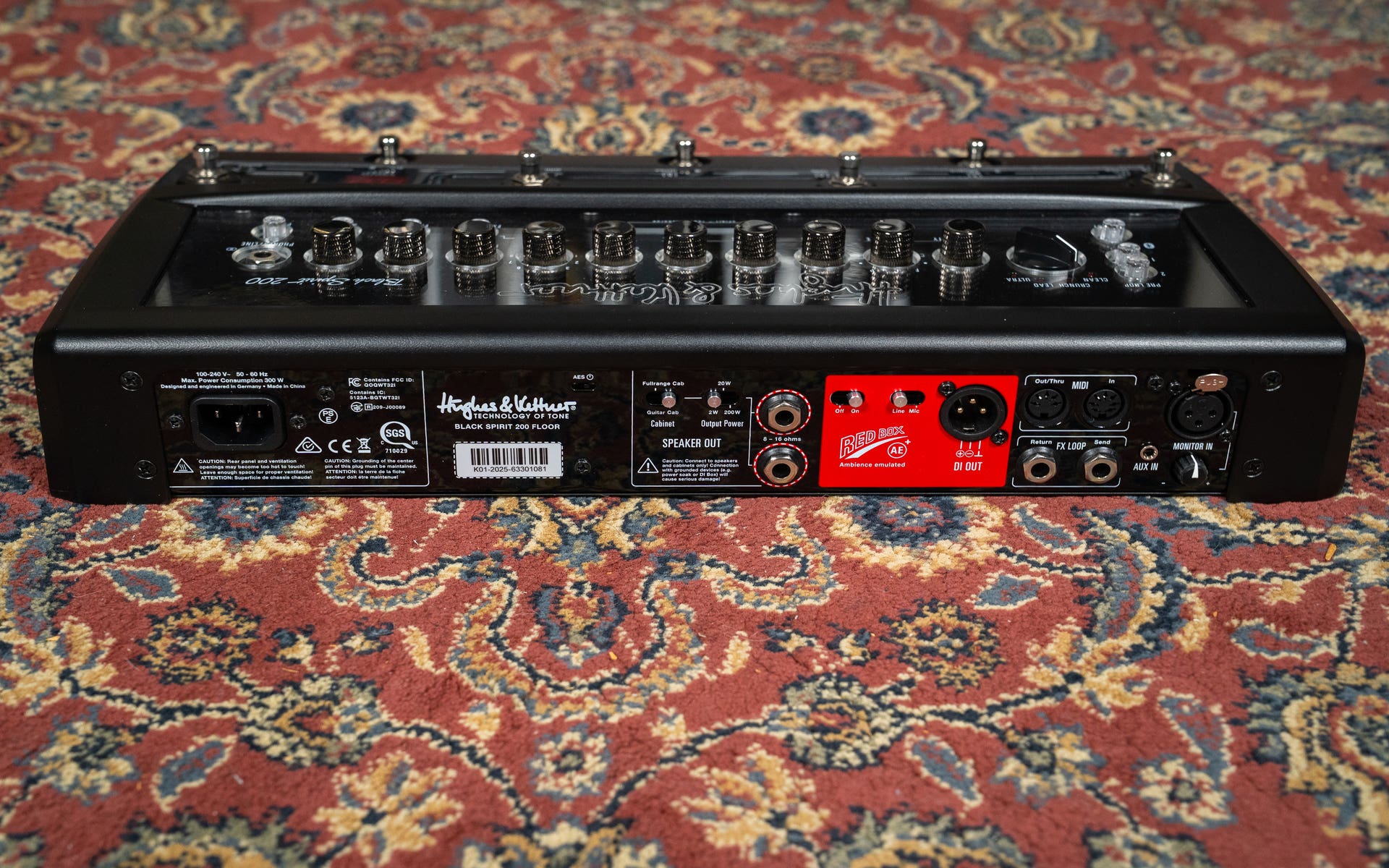 Hughes & Kettner Black Spirit 200 Floor Effects/Amplifier Unit - Pre-Owned