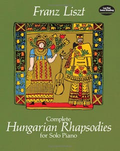 Complete Hungarian Rhapsodies / Liszt (DOVER)